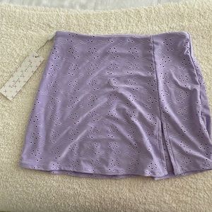 Boutine LA purple bathing suit skirt (never worn)